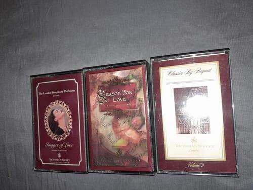 Vtg Victoria's Secret Classics by Request Collector's Edition Cassette Tapes 1-3 - Thumbnail 2
