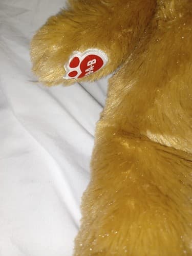 Brown Tan Teddy Bear Plush Stuffed Animal Build A Bear Workshop BAB 15" w Smile - Thumbnail 3
