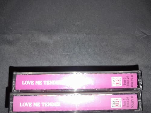 LOVE ME TENDER / Part 1 & 2 by Various Artists Cassette Tapes 1991 Lot Of 2 - Thumbnail 3