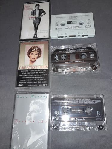 Anne Murray Something To Talk About, Greatest Hits, Best Of The Season Cassette - Image 1