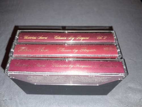 Vtg Victoria's Secret Classics by Request Collector's Edition Cassette Tapes 1-3 - Thumbnail 5
