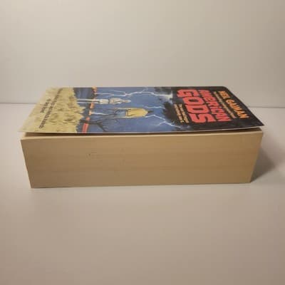 American Gods by Neil Gaiman Paperback 2016 Robert McGinnis Cover Fantasy - Thumbnail 6