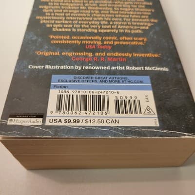 American Gods by Neil Gaiman Paperback 2016 Robert McGinnis Cover Fantasy - Thumbnail 9