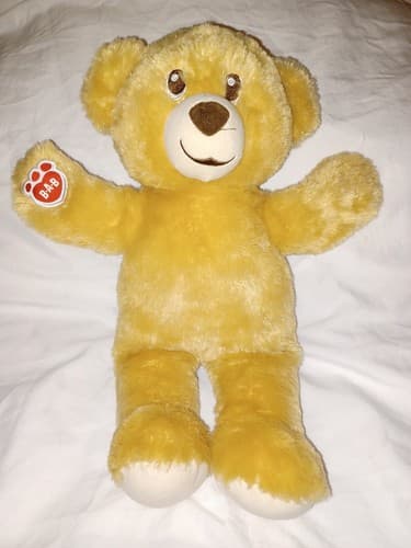 Build A Bear Classic Teddy Bear Tan Brown BAB Plush - Image 1