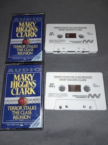 Terror Stalks The Class Reunion - Mary Higgins Clark Audiobook Cassette Complete - Image 1