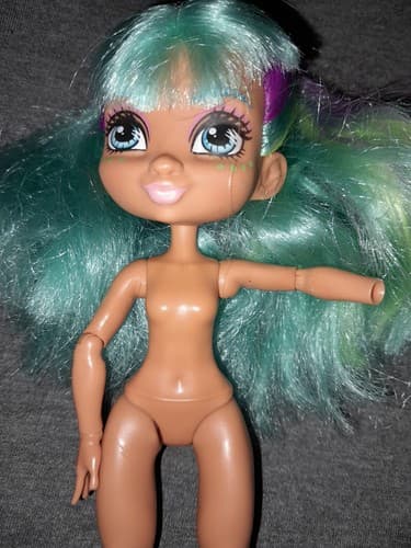 Mattel Cave Club Rockelle Nude Poseable Prehistoric Fashion Doll 8.5" 2019 READ - Thumbnail 3