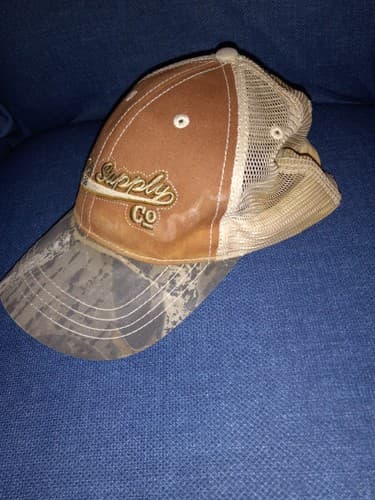 Tractor Supply Co. 1938 Hat Baseball Cap Camo Adjustable Embroidered Lettering - Thumbnail 2