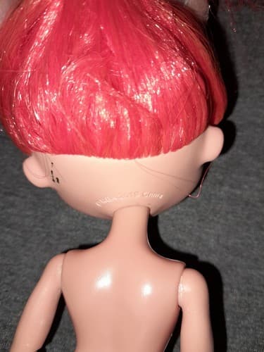 Lol Surprise OMG Nude Replacement Doll Major Lady Long Orange Hair No Hands - Thumbnail 6