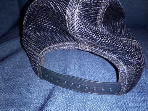 McDonalds Cap Hat Adult Trucker Snapback Blue Poly Cotton - Thumbnail 3