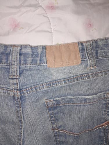 Carbon Distressed Jeans Sz 29x30 Straight Leg Denim Blue Actual 32x30 - Thumbnail 7