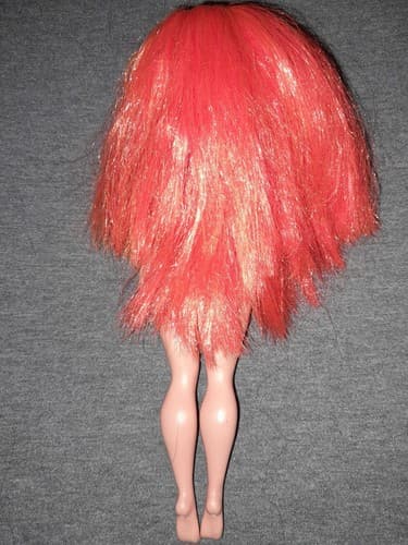 Lol Surprise OMG Nude Replacement Doll Major Lady Long Orange Hair No Hands - Thumbnail 4
