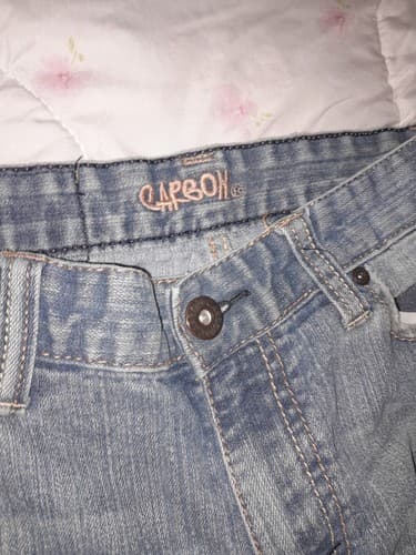 Carbon Distressed Jeans Sz 29x30 Straight Leg Denim Blue Actual 32x30 - Thumbnail 6