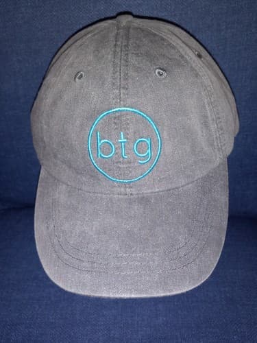 btg Cap Hat Gray Distressed Adam Cool Crown New York Paris Milan - Image 1