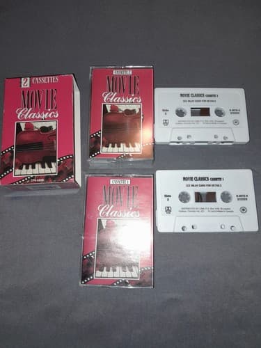 Movie Classics Madacy by Various Artists Cassette, Mar-1993 Madacy 2 Cassettes - Image 1