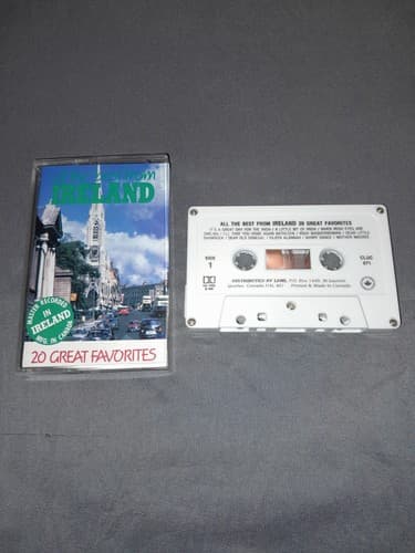 All The Best From Ireland Cassette 1994, (Madacy) Celtic Music, Danny Boy - Image 1