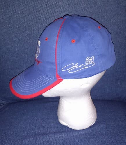 NAPA Racing Hat Cap Intrepid Fallen Heroes Fund USA Flag Blue Red White - Thumbnail 2