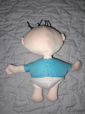 1997 Rugrats Tommy Pickles 6” Bean Bag Plush Applause Nickelodeon Vintage - Thumbnail 4