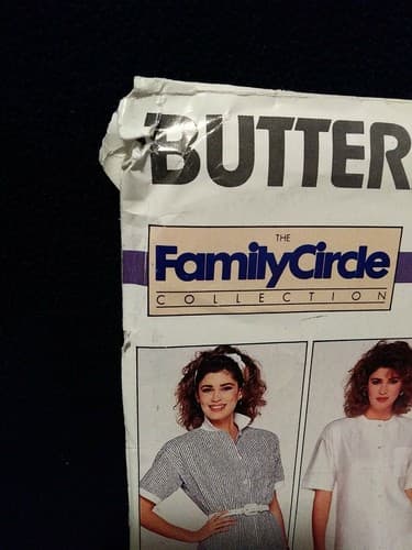 Vintage Butterick 4702 Sewing Pattern Size 12 The Family Circle Collection Dress - Thumbnail 2