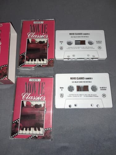 Movie Classics Madacy by Various Artists Cassette, Mar-1993 Madacy 2 Cassettes - Thumbnail 2