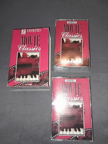 Movie Classics Madacy by Various Artists Cassette, Mar-1993 Madacy 2 Cassettes - Thumbnail 3