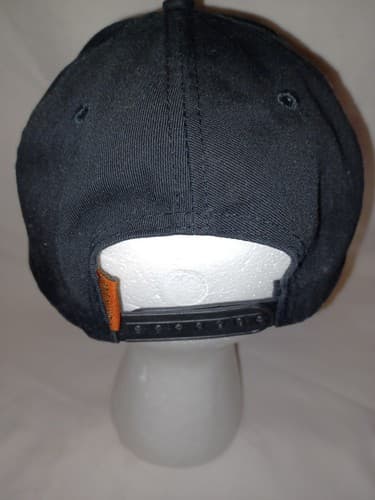 Jagermeister Liquor Baseball Cap Hat Snapback Adjustable Black Stag Gold Logo - Thumbnail 3