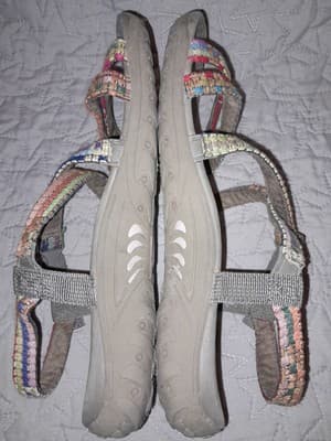 Skechers Reggae Outdoor Lifestyle Sandals Multicolor Beach Women's Size 11 - Thumbnail 8