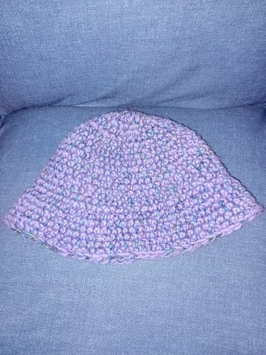 Ram N Ewe Original Knit Knitted Hat Cap Purple Adult - Thumbnail 3