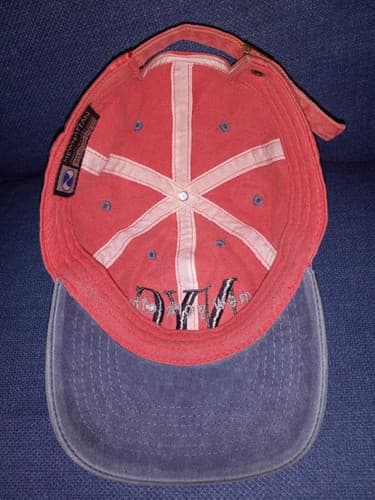 Newhattan Baseball Cap Adult NYC New York City Red Blue Clasp Closure - Thumbnail 5
