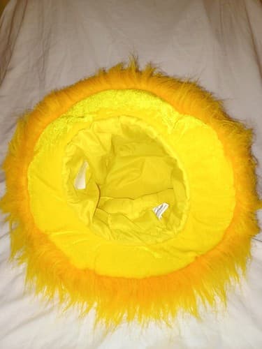 Tweety Bird Six Flags Fun Fur Top Hat Yellow Adult - Thumbnail 6