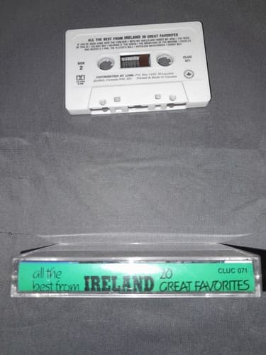 All The Best From Ireland Cassette 1994, (Madacy) Celtic Music, Danny Boy - Thumbnail 3