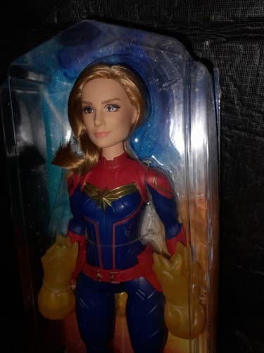 CAPTAIN MARVEL COSMIC 12" Super Hero Action Figure Doll NEW! - Thumbnail 3
