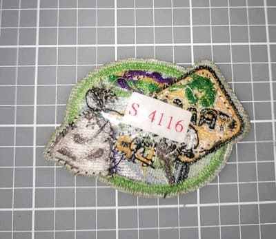 Trash Pick Up Patch Badge Girl & Boys Scouts Cub Fun Patch 1.75"×2.5" New - Thumbnail 2