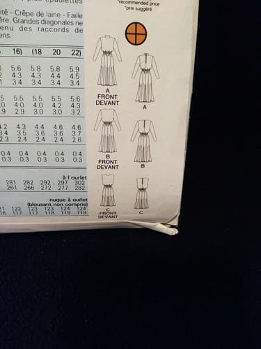 Vintage Butterick 4035 Sewing Pattern Sz 12 -16 Family Circle Easy Misses Dress - Thumbnail 4