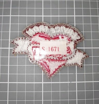 Service From The Heart Patch Badge Girl & Boys Scouts Cub Fun Patch 1.75"×2.25" - Thumbnail 3