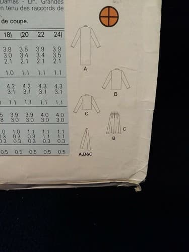 Vintage Butterick 3756 Sewing Pattern Size 14 16 18 Family Circle Bow Tie Dress - Thumbnail 3