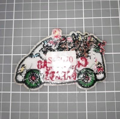 Christmas Parade Holiday Patch Badge Girl & Boys Scouts Cub Fun Patch 1.75"×2.5" - Thumbnail 2