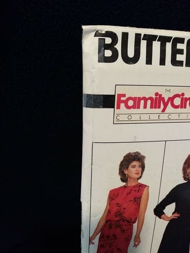 Vintage Butterick 4035 Sewing Pattern Sz 12 -16 Family Circle Easy Misses Dress - Thumbnail 2