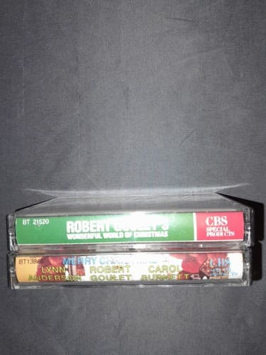 Robert Goulet's Wonderful World of Christmas Cassette 1990 & Merry Christmas - Thumbnail 3