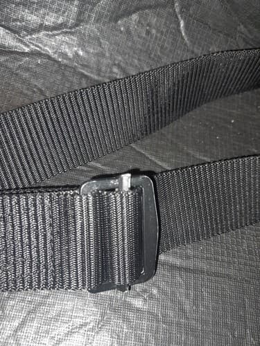 Propper Unisex Black Plastic Buckle Black Tactical Belt 100% Nylon S 35-38 - Image 1