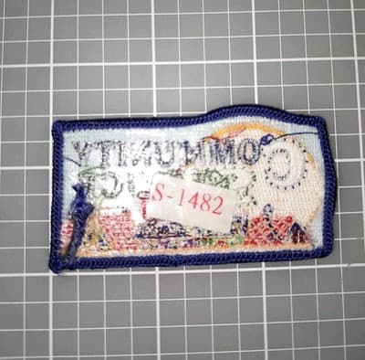 Community Service Patch Crest Badge Girl Boys Scouts Fun Patch 1.5"×2.75" New - Thumbnail 2