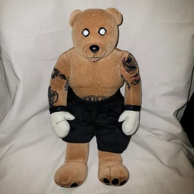 2004 WWE Rey Mysterio Plush Collectible Bear 17" Live Event Exclusive - Image 1