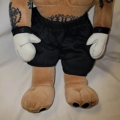 2004 WWE Rey Mysterio Plush Collectible Bear 17" Live Event Exclusive - Thumbnail 3