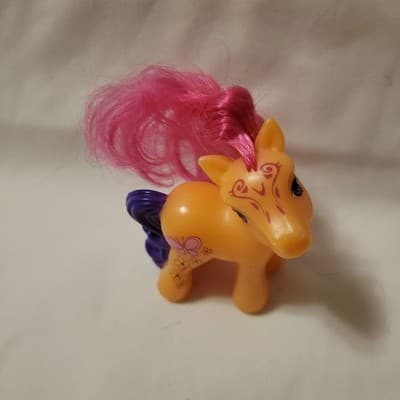 My Little Pony G3 Scootaloo Orange Butterfly Pony Pink Hair Hasbro 2000s - Thumbnail 3