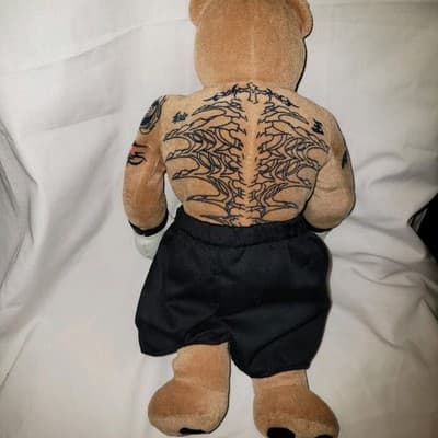 2004 WWE Rey Mysterio Plush Collectible Bear 17" Live Event Exclusive - Thumbnail 4