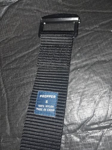 Propper Unisex Black Plastic Buckle Black Tactical Belt 100% Nylon S 35-38 - Thumbnail 2
