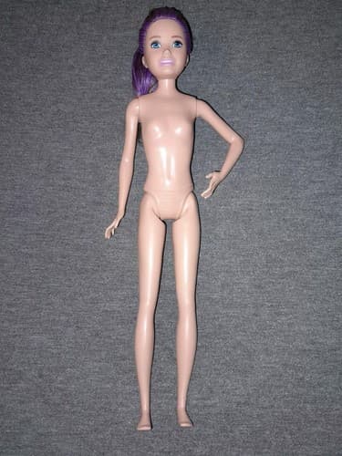 Barbie Babysitters Inc Skipper Doll Brown Hair Purple Streaks Blue Eyes - Thumbnail 2