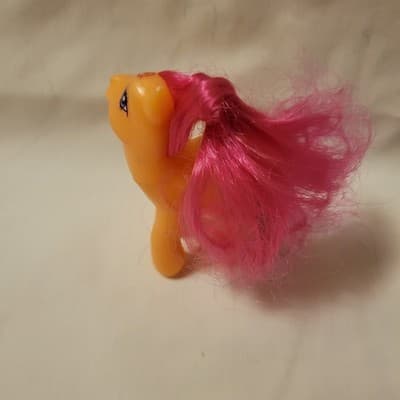 My Little Pony G3 Scootaloo Orange Butterfly Pony Pink Hair Hasbro 2000s - Thumbnail 4