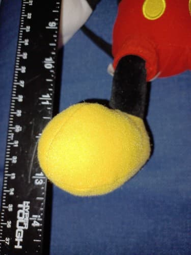 Walt Disney Classic Mickey Mouse Plush 14" Kohls & Small Reusable Tote You Get 2 - Thumbnail 6