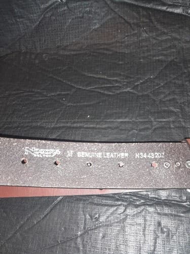 Nocona Womens Belt Rhinestone Cross Brown Silver Studed Leather M 34 - Thumbnail 4