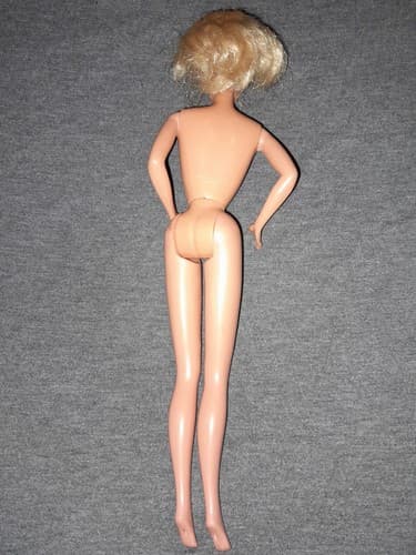 Vintage 1966 Mattel Barbie Doll Strawberry Blonde Hair Philippines Click Knees - Thumbnail 4